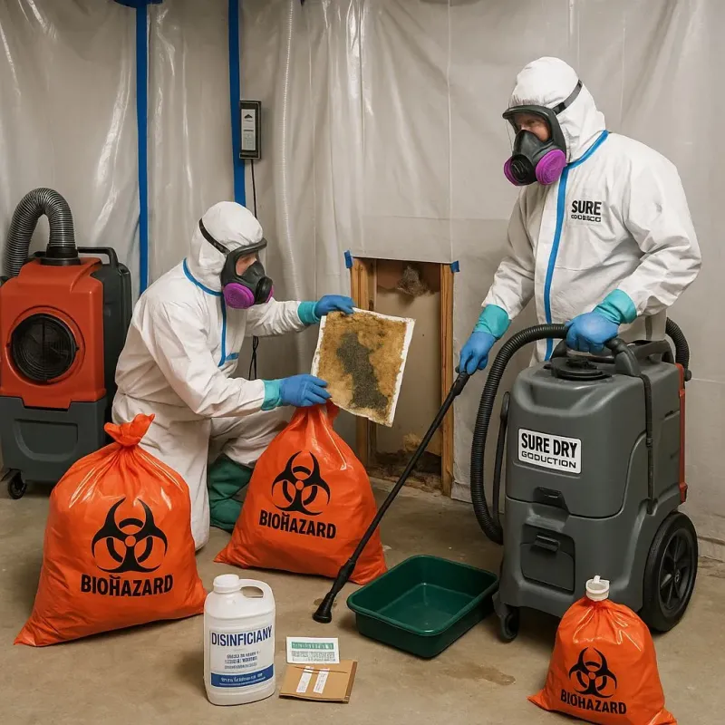 Contaminated Water Handling Protocols process in Alta, IA